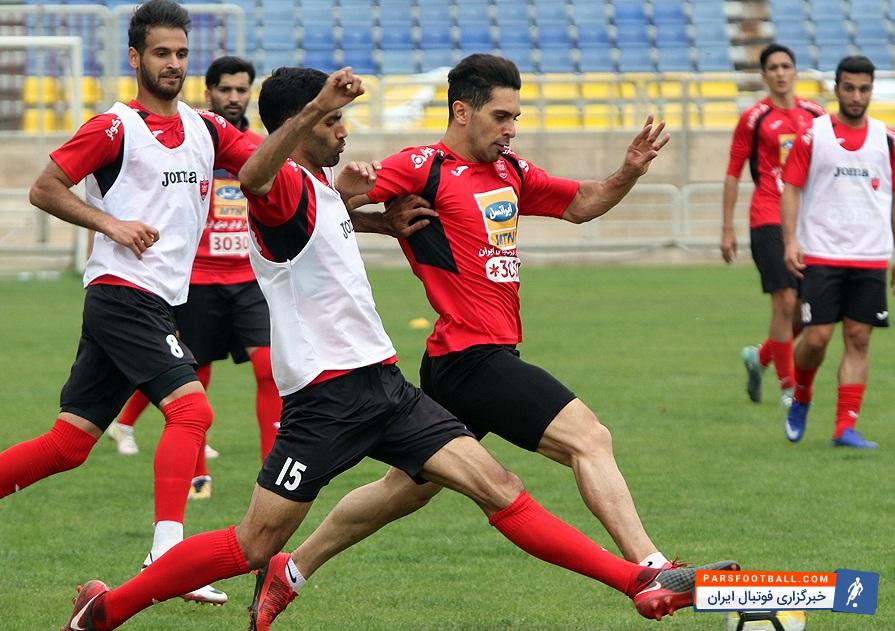 آخرین تمرین پرسپولیس قبل بازی با الجزیره امارات
