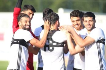 یکی از مفرح ترین قسمت های تمرین ملی پوشان تیم ملی ایران رقابت های پیش از آغاز رسمی تمرینات است. زمانی که ملی‌پوشان تیم ملی ایران به تنبیه یار خطاکار می‌پردازند.