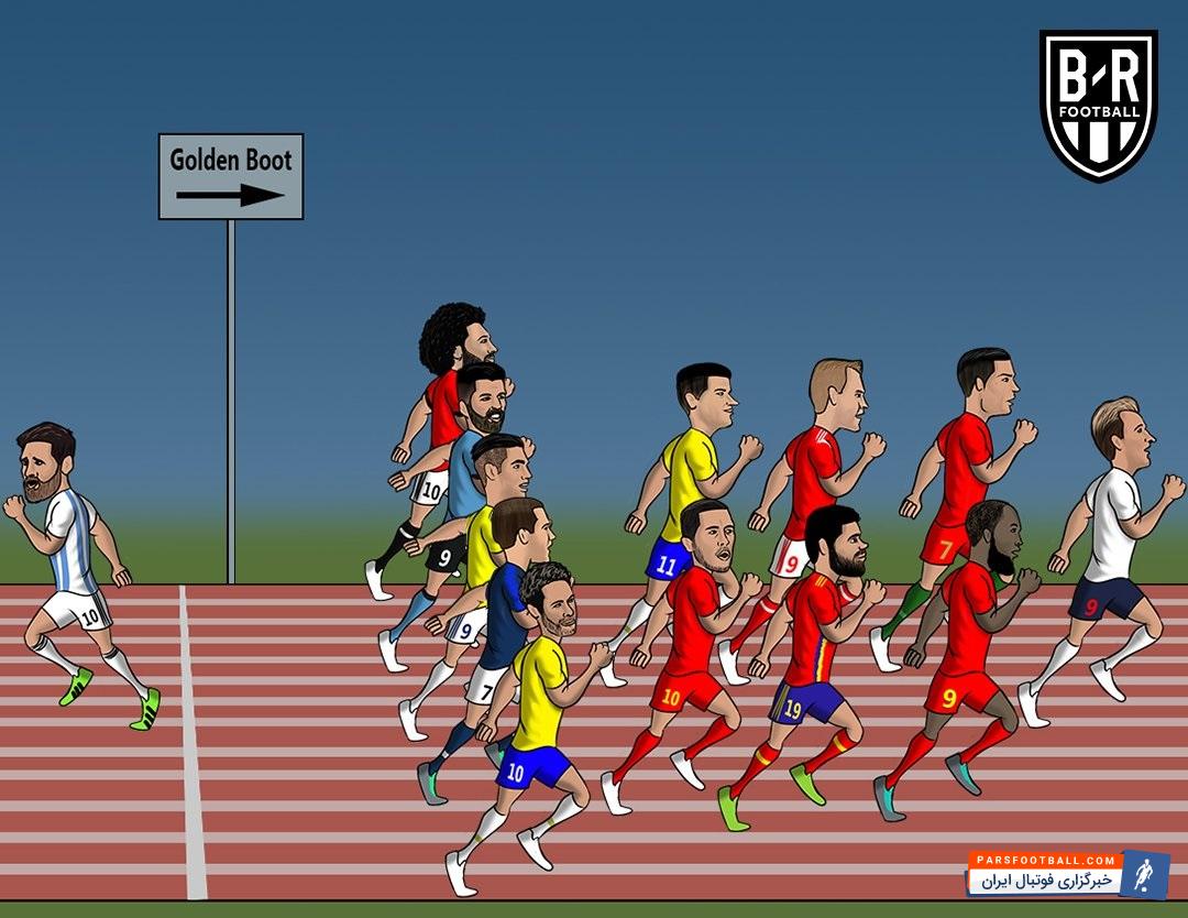 مسی ؛ کاریکاتور از انتقاد به عملکرد لیونل مسی در رقابت های جام جهانی 2018