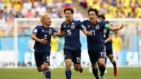 ژاپن ؛ تصاویری از خوشحالی طرفداران تیم فوتبال ژاپن بعد از برد برابر کلمبیا