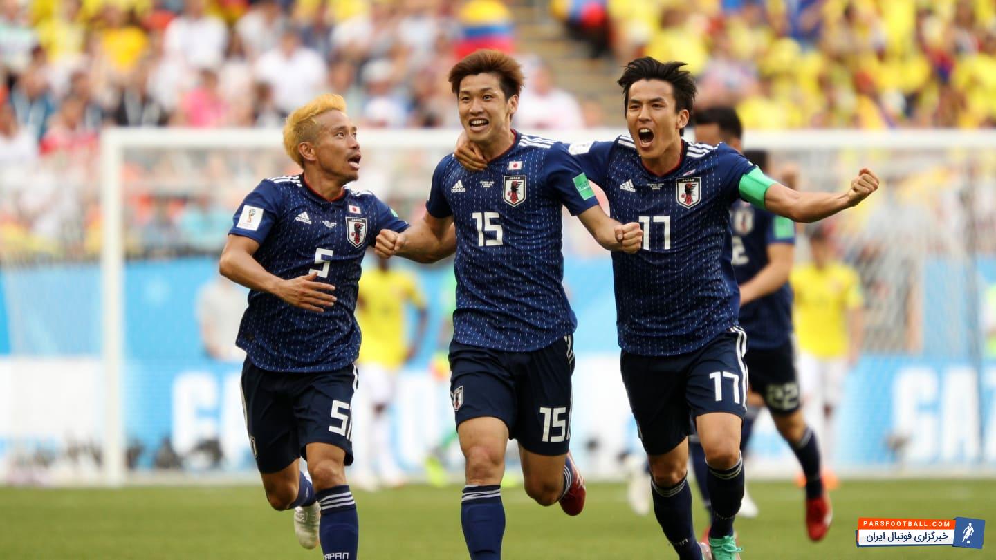 ژاپن ؛ تصاویری از خوشحالی طرفداران تیم فوتبال ژاپن بعد از برد برابر کلمبیا