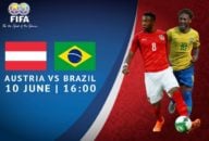 خلاصه بازی برزیل و اتریش