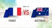 بازی تیم های فرانسه و استرالیا در جام جهانی