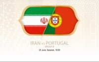 بازی تیم ملی فوتبال ایران و پرتغال
