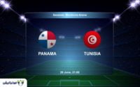 بازی تونس پاناما