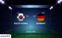 بازی کره جنوبی آلمان