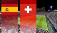دیدار تیم اسپانیا و سوئیس