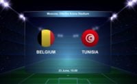 پیش بازی بلژیک و تونس