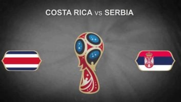 بازی کاستاریکا و صربستان