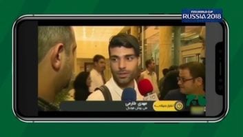 دابسمش بازیکنان تیم ملی پس از بازگشت به ایران