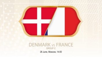 پیش بازی فرانسه دانمارک
