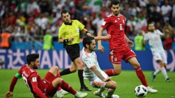 کریس ساتن : اسپانیا خوش‌ اقبال بود، ایران می‌تواند باند ‌تک‌نفره پرتغال را تسليم كند