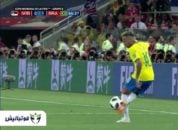 نیمار ؛ حرکات تکنیکی نیمار قبل و در جریان بازی برزیل برابر صربستان در جام جهانی