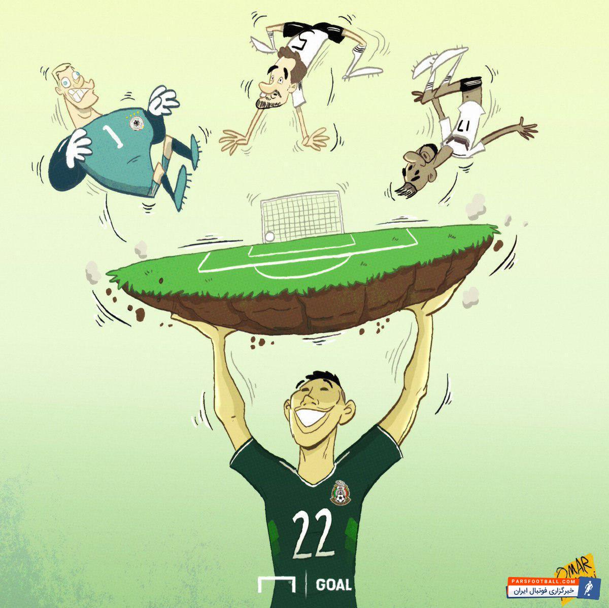 آلمان ؛ لوزانو برترین بازیکن دیدار دو تیم آلمان برابر مکزیک در جام جهانی بود