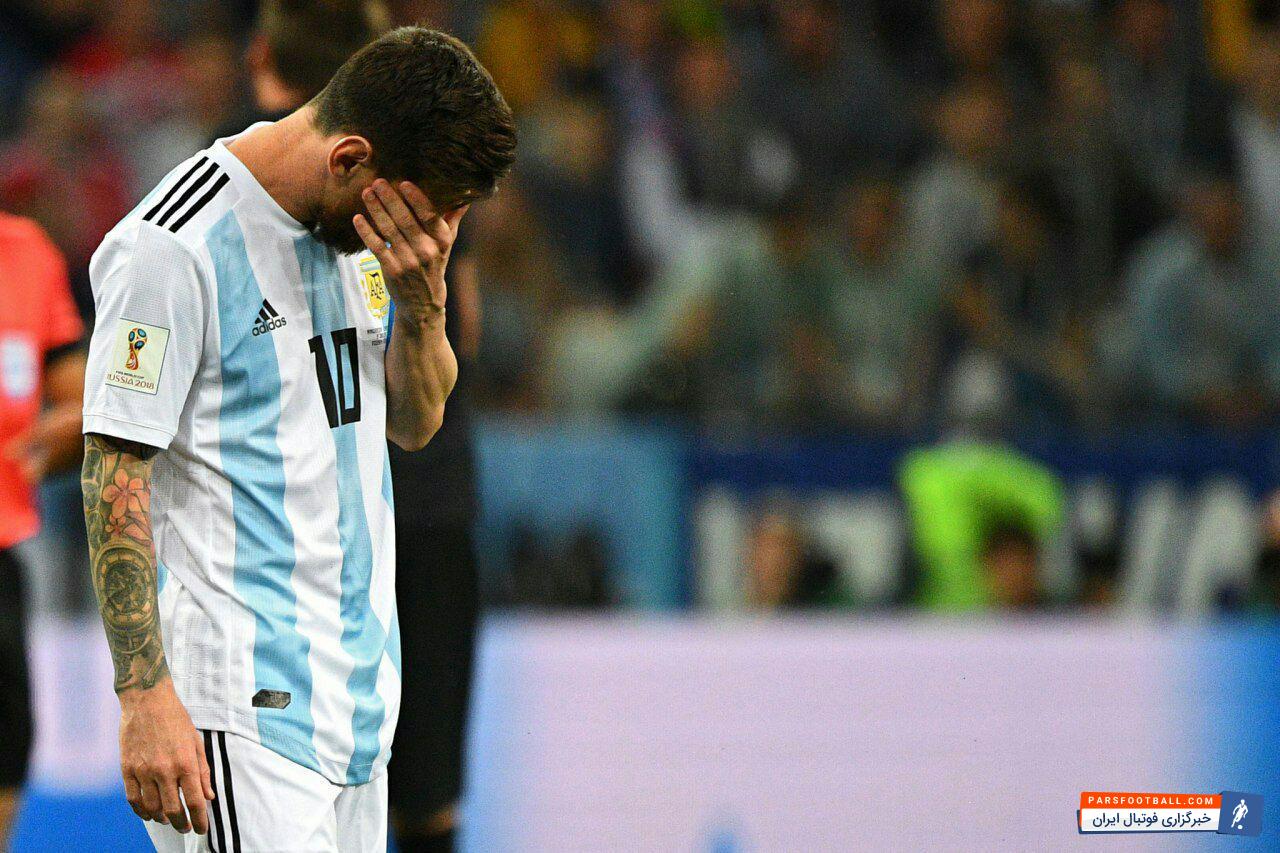 آرژانتین ؛ کاریکاتور از شکست تحقیر آمیز آرژانتین در دیدار برابر کرواسی