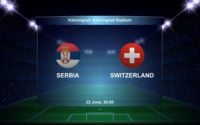 بازی صربستان و سوئیس