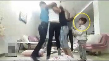 شادی بعد از گل خانواده فوتبالی