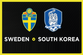 بازی تیم های سوئد و کره جنوبی