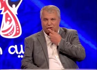 علی پروین ؛ شوخی عادل فردوسی با تبخال علی پروین در ویژه برنامه جلم جهانی 2018