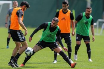 آخرین تمرین تیم ملی ایران در کمپ لوکوموتیو