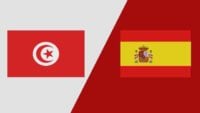 خلاصه بازی تونس و اسپانیا