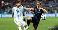 آرژانتین ؛ فیلم ؛ اشک های هواداران تیم فوتبال آرژانتین بعد از تحقیر برابر کرواسی