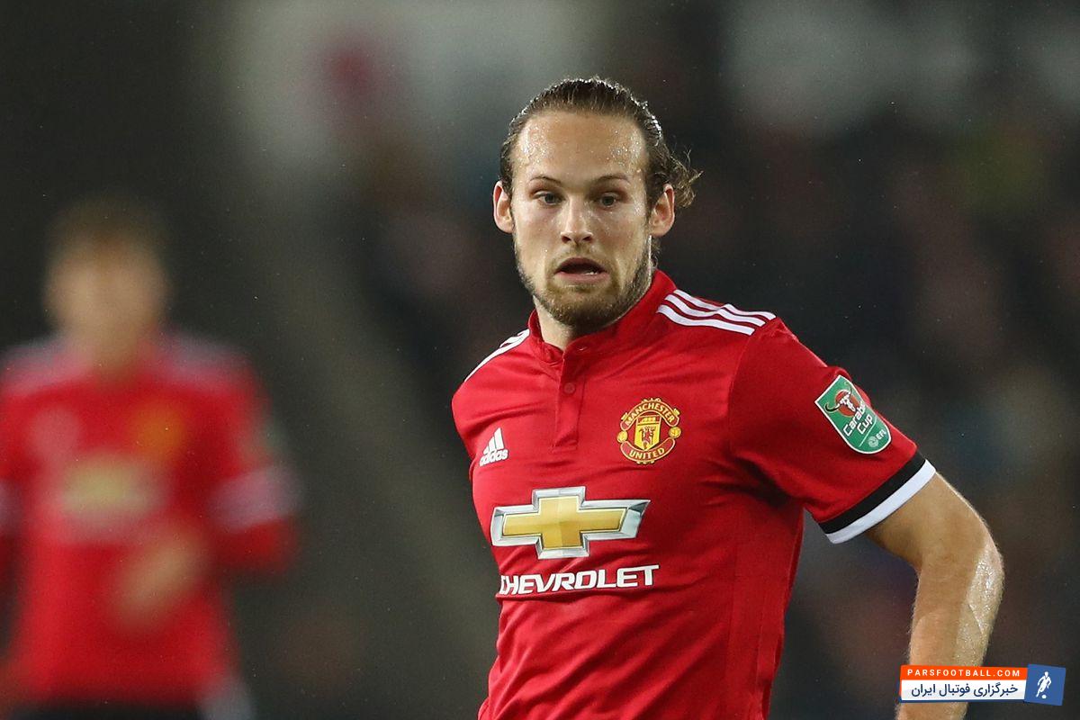 اینتر به دنبال جذب دنی بلیند مدافع هلندی باشگاه فوتبال منچستریونایتد انگلیس است