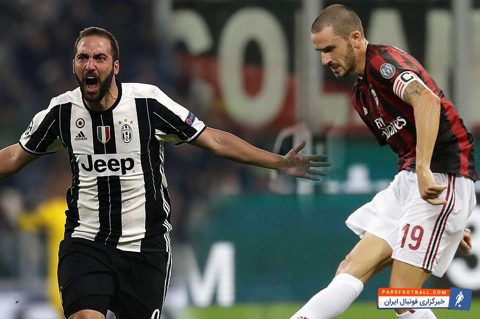 میلان ؛ باشگاه فوتبال میلان به دنبال جذب گونزالو هیگواین مهاجم یوونتوس می باشد