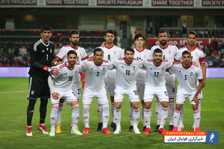 تمرین تیمملی ایران در کمپ لوکوموتیو موسکو