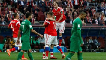 اولین های جام جهانی برای روسیه در دیدار مقابل عربستان
