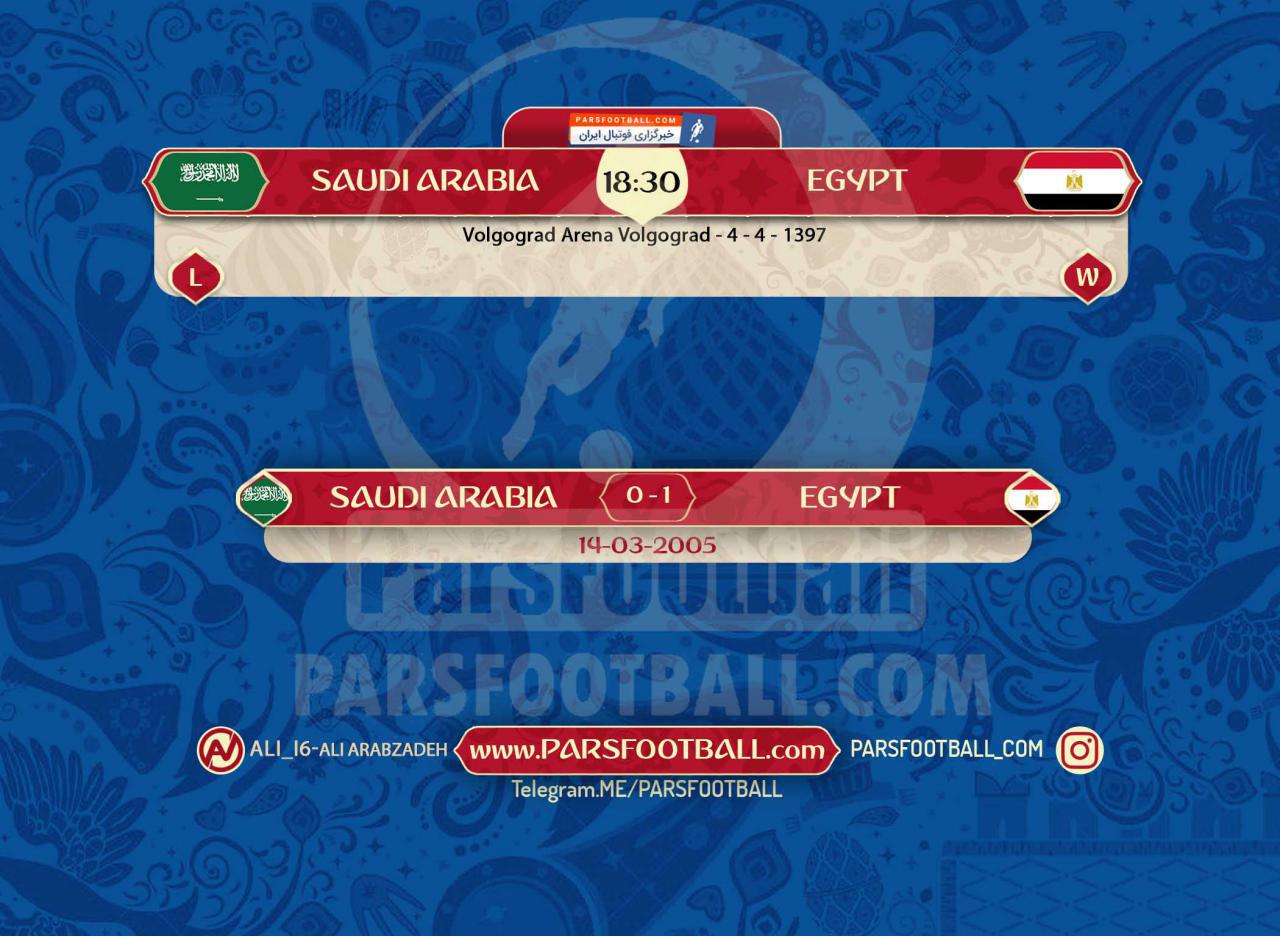 بازی مصر و عربستان