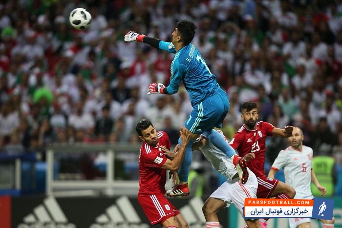 ایران ۷۳ عملکرد دفاعی موفق برابر اسپانیا ثبت کرد