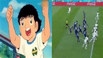 الگوبرداری تیم ملی ژاپن از آفسایدگیری فوتبالیستها