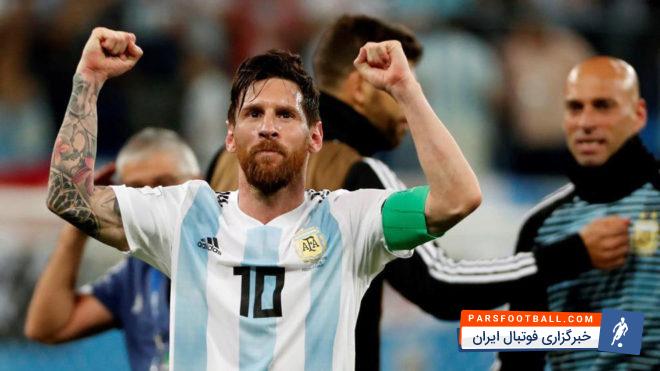 مسی : بردن با این روش بسیار شیرین و شگفت انگیز است و ما لایق غلبه بر نیجریه بودیم