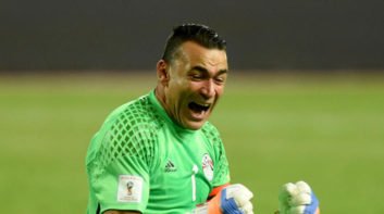 جام جهانی ؛ عصام الحضری دروازه بان تیم فوتبال مصر مسن ترین بازیکن تاریخ جام جهانی