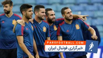هیرو سرمربی اسپانیا دچار تردید در انتخاب ناچو یا کارواخال در دیدار برابر ایران شده است