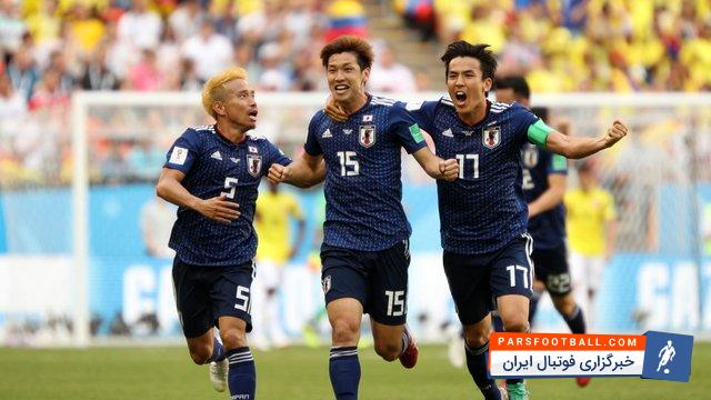 ژاپن اولین تیم آسیایی برنده دیدار برابر تیم های آمریکای جنوبی در جام جهانی