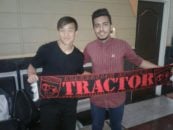 یوکیا سوگیتا هافبک 25 ساله ژاپنی که روز گذشته در استانبول با باشگاه تراکتورسازی به توافق رسید یوکیا سوگیتا قرارداد سه ساله اش را به امضا رساند