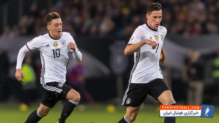 حضور دراکسلر روی نیمکت آرسنال