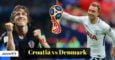خلاصه بازی تیم های کرواسی و دانمارک!