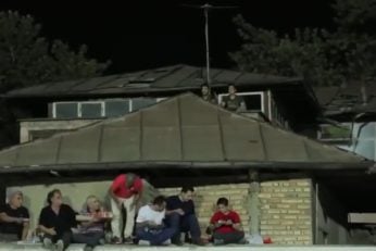 فیلم آیتم اختصاصی برنامه نود در خصوص هواداران همسایه در دیدار نساجی و ذوب آهن