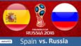 خلاصه بازی تیم های اسپانیا و روسیه!