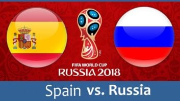 پیش بازی روسیه و اسپانیا