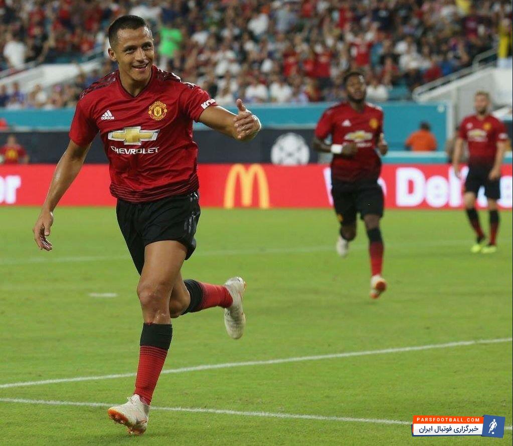 مورینیو ؛ سانچس با یک گل و یک پاس گل عملکرد خوبی برابر رئال مادرید داشت