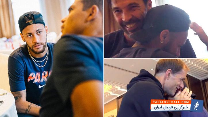 استقبال از نیمار بعد از بازگشت از تعطیلات به پاری سن ژرمن