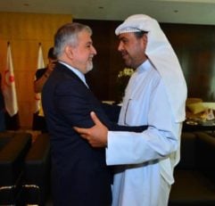 صالحی امیری رئیس کمیته ملی المپیک کشورمان است صالحی امیری با شیخ احمد الفهد الصباح رئیس شورای المپیک آسیا OCA دیدار و گفت و گو‌ کرد.