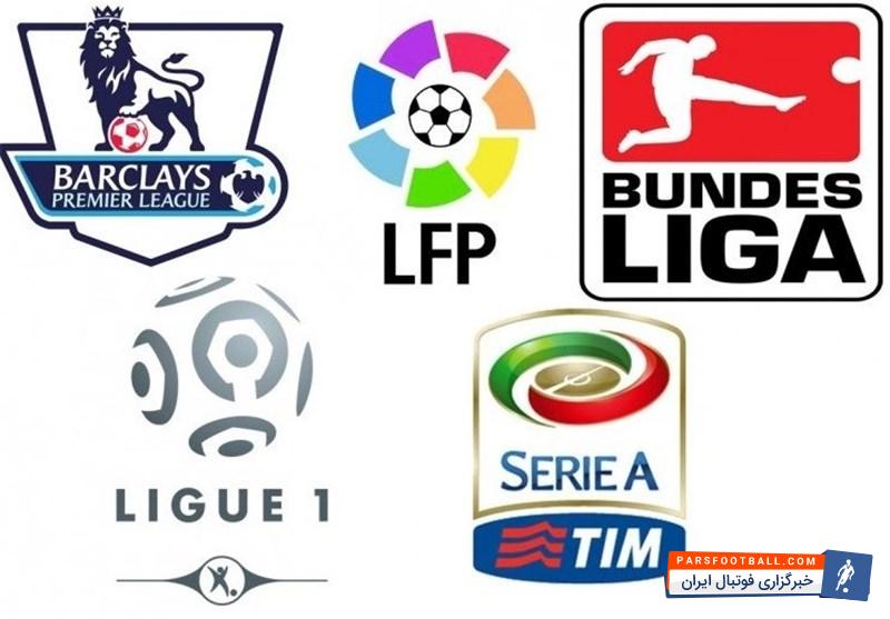 لیگ‌های اروپایی