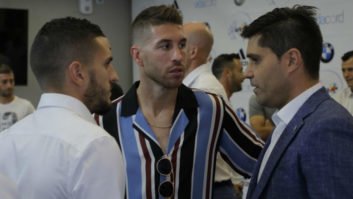 شوخی سمپدوریا با تیپ عجیب راموس