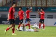 درگیری بازیکنان امید ایران با ملی پوشان کره جنوبی