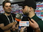 مصاحبه با سروش رفیعی بازیکن فولاد بعد از دیدار برابر استقلال